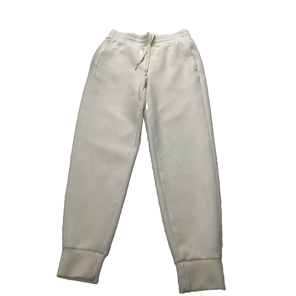 Murano Cream Knit Joggers SX28‎ | Cozy Soft Lounge Sweatpants Minimalist